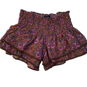 Paisley TIERED SHORTS